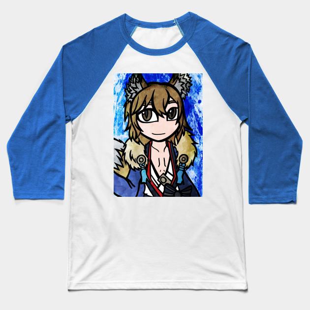 FEH - Refreshed Kitsune, Kaden Baseball T-Shirt by ScribbleSketchScoo